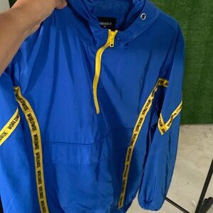 Great condition blue and yellow